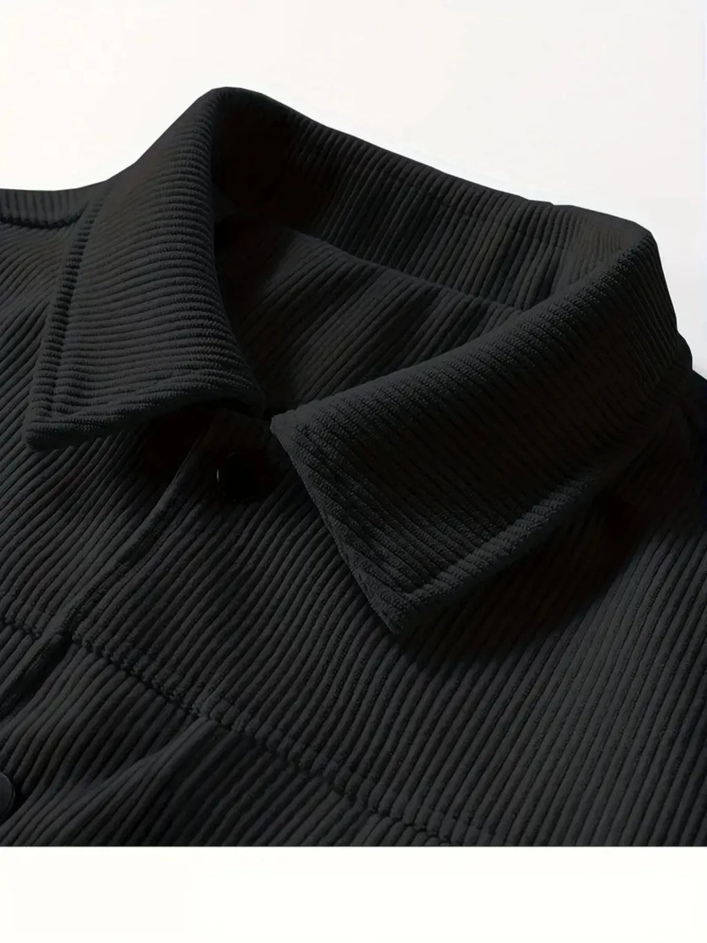 The 2025 new autumn corduroy jacket for men with a lapel, a trendy Japanese style loose coat